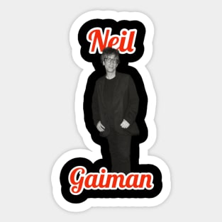 Neil Gaiman Sticker
